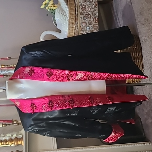 * Vintage Whitby Satin reversible jacket - Picture 13 of 13